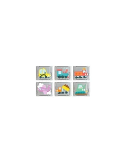 Glo Pals Cubes lumineux Véhicules - Hot