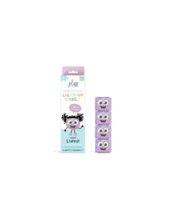 Glo Pals Cubes lumineux violets Lila - Clearance