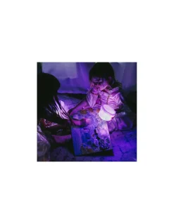 Glo Pals Cubes lumineux violets Lila - Clearance