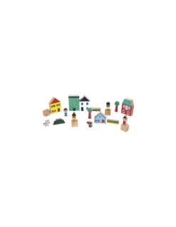 Janod Cubes Ville Cross Roads - Discount