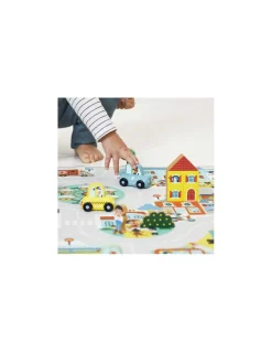 Janod Cubes Ville Cross Roads - Discount