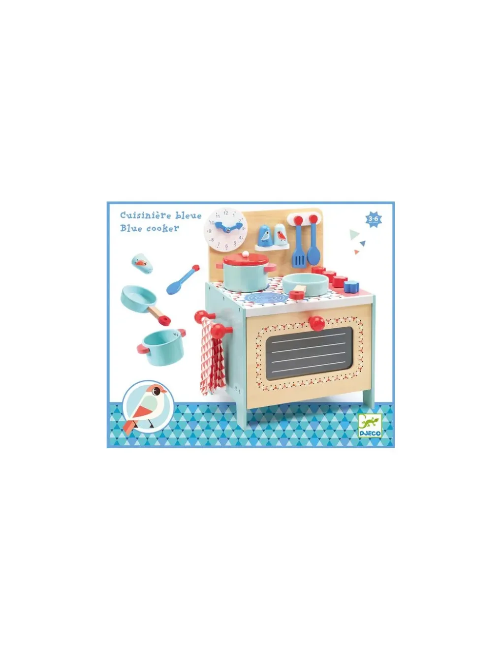 Djeco Cuisinière bleue - New