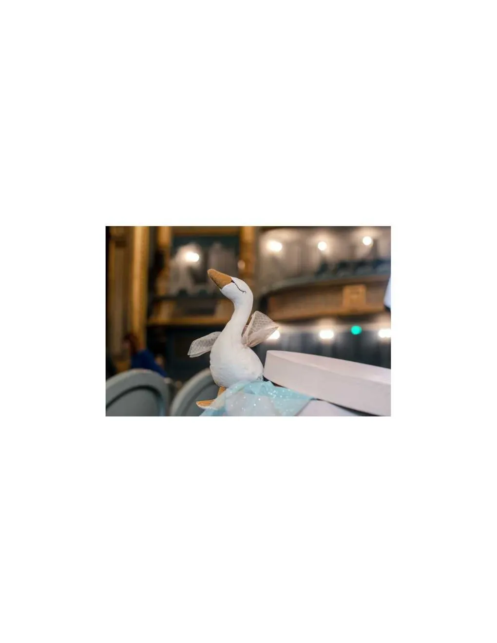 Moulin Roty Cygne hochet crème La petite école de danse - Outlet