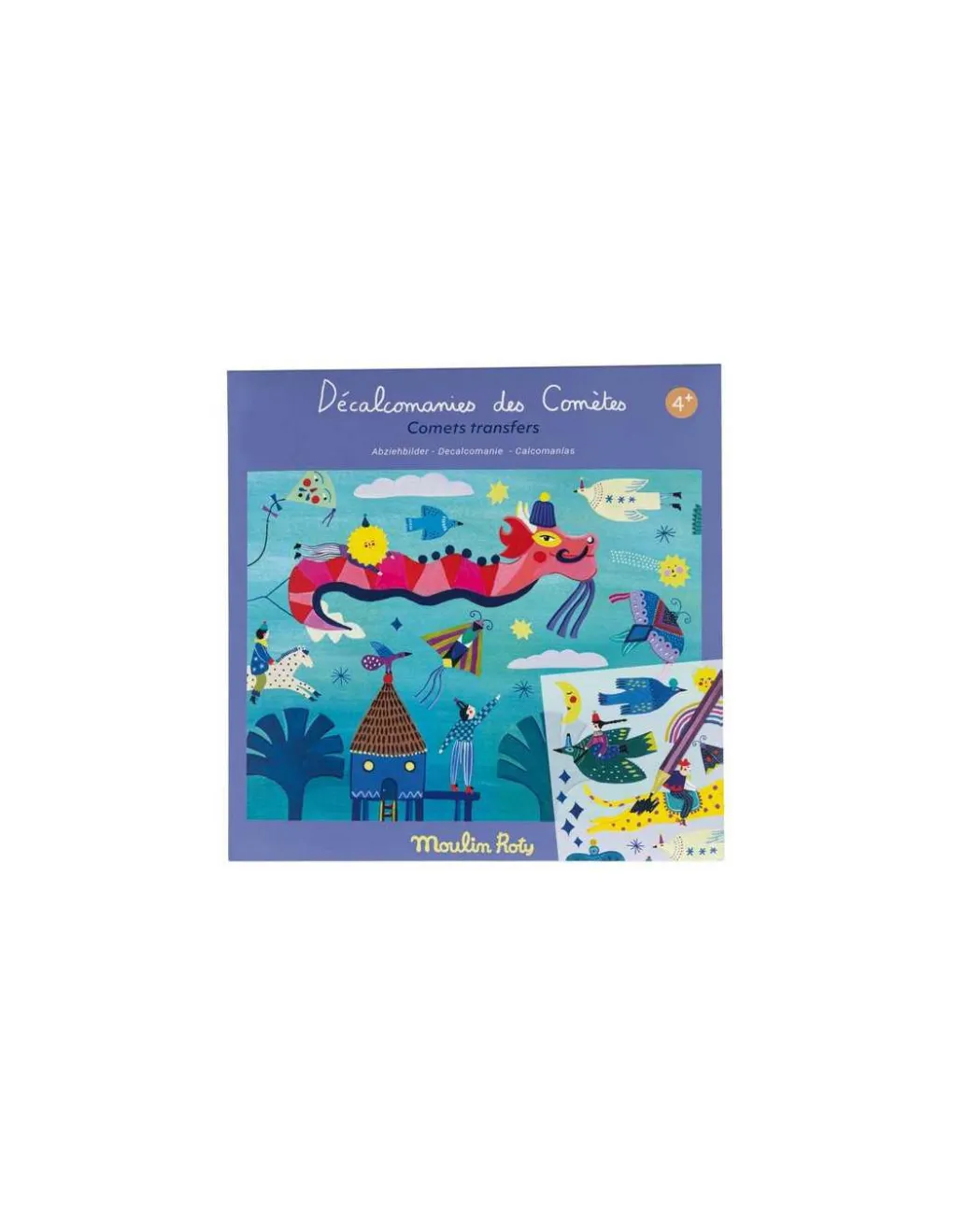 Moulin Roty Décalcomanies Les comètes filantes - Sale