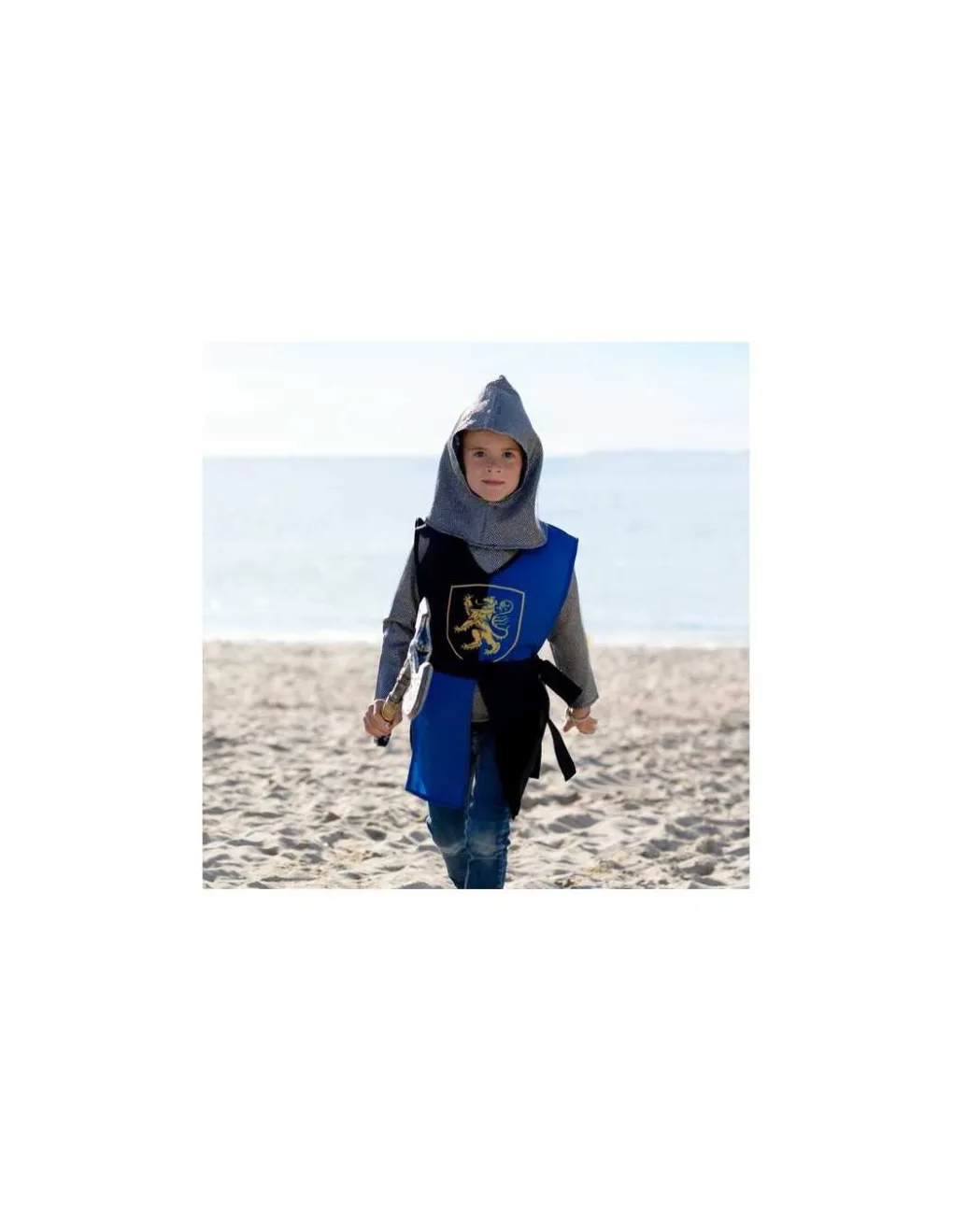 Labay Déguisement chevalier Richard 5-7 ans - New