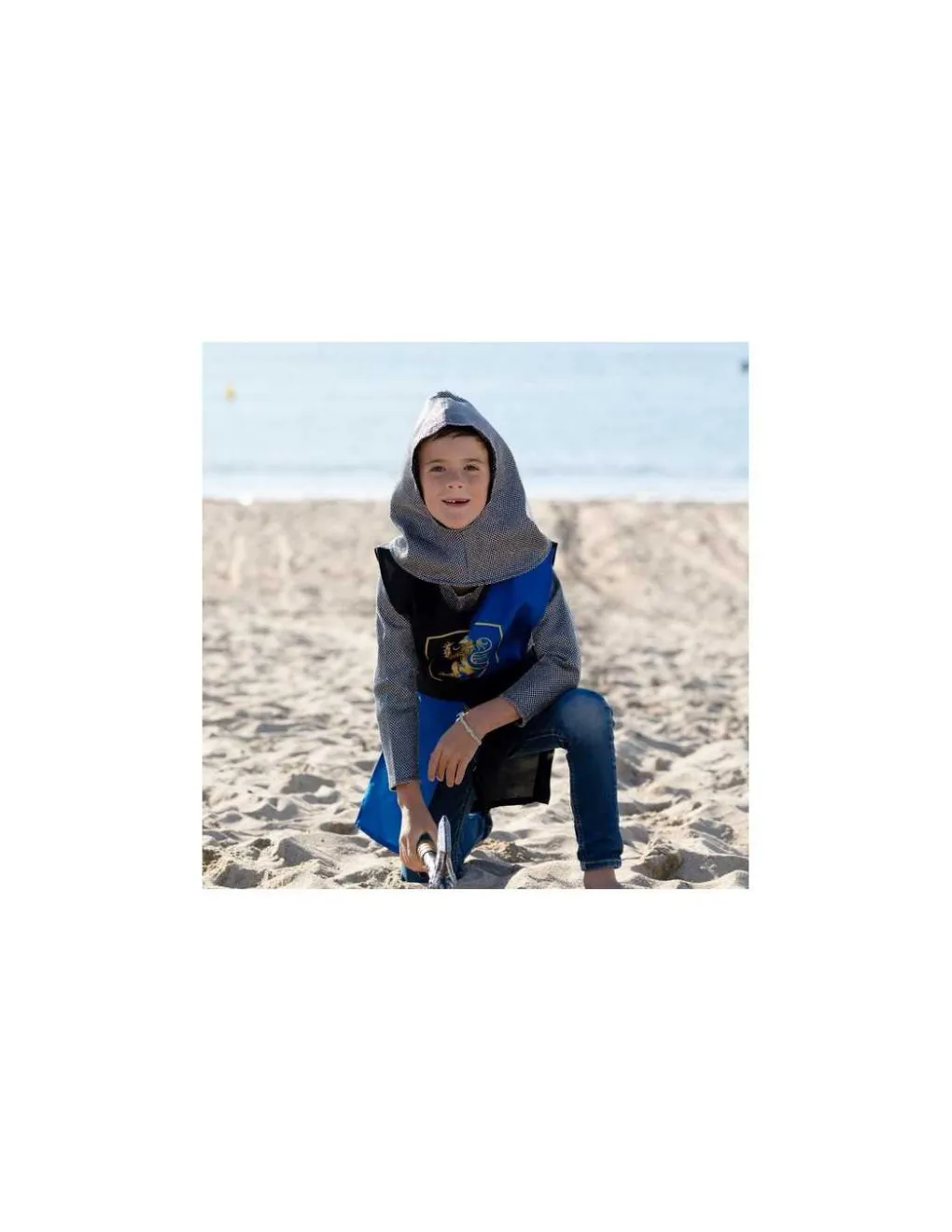 Labay Déguisement chevalier Richard 5-7 ans - New