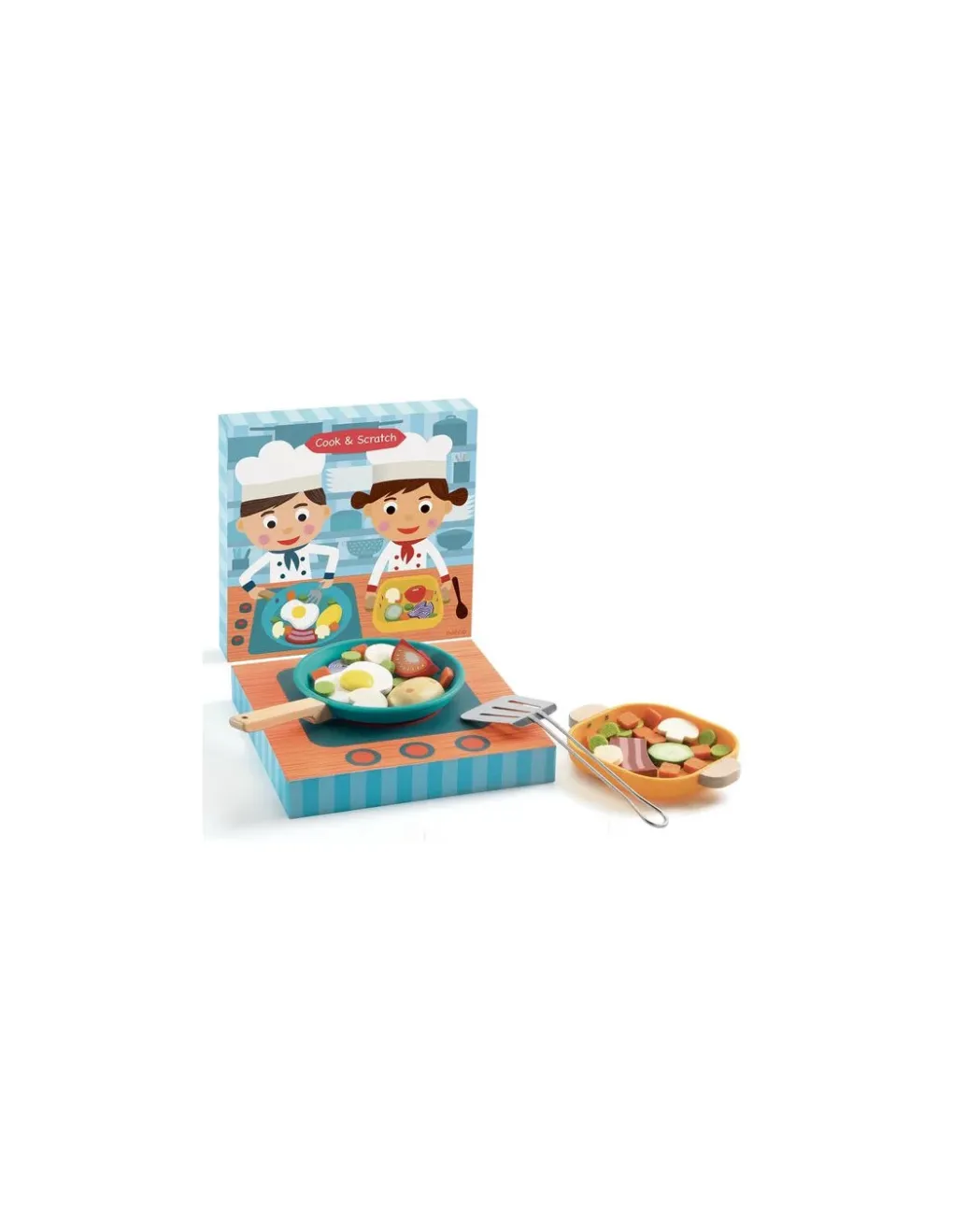 Djeco Dinette Cook & Scratch - Discount