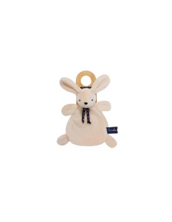 Mailou Tradition Doudou ivoire lapin Dorlotin - Maïlou Tradition Online