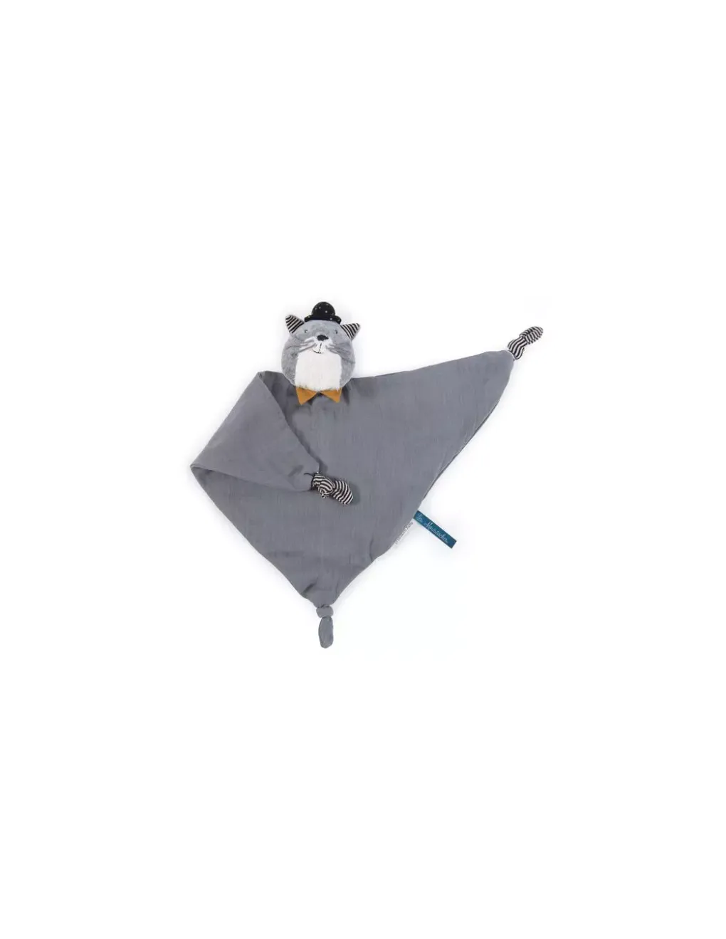 Moulin Roty Doudou lange Fernand Les moustaches - Hot