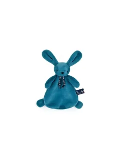 Mailou Tradition Doudou lapin bleu minéral Dorlotin - Maïlou Tradition Online