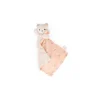 Kaloo Doudou ours Feuilles d'amour Carré Douceur - Discount