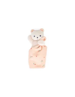 Kaloo Doudou ours Feuilles d'amour Carré Douceur - Discount