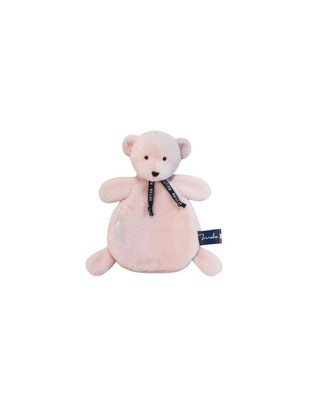 Mailou Tradition Doudou rose poudré ours Dorlotin - Maïlou Tradition Best