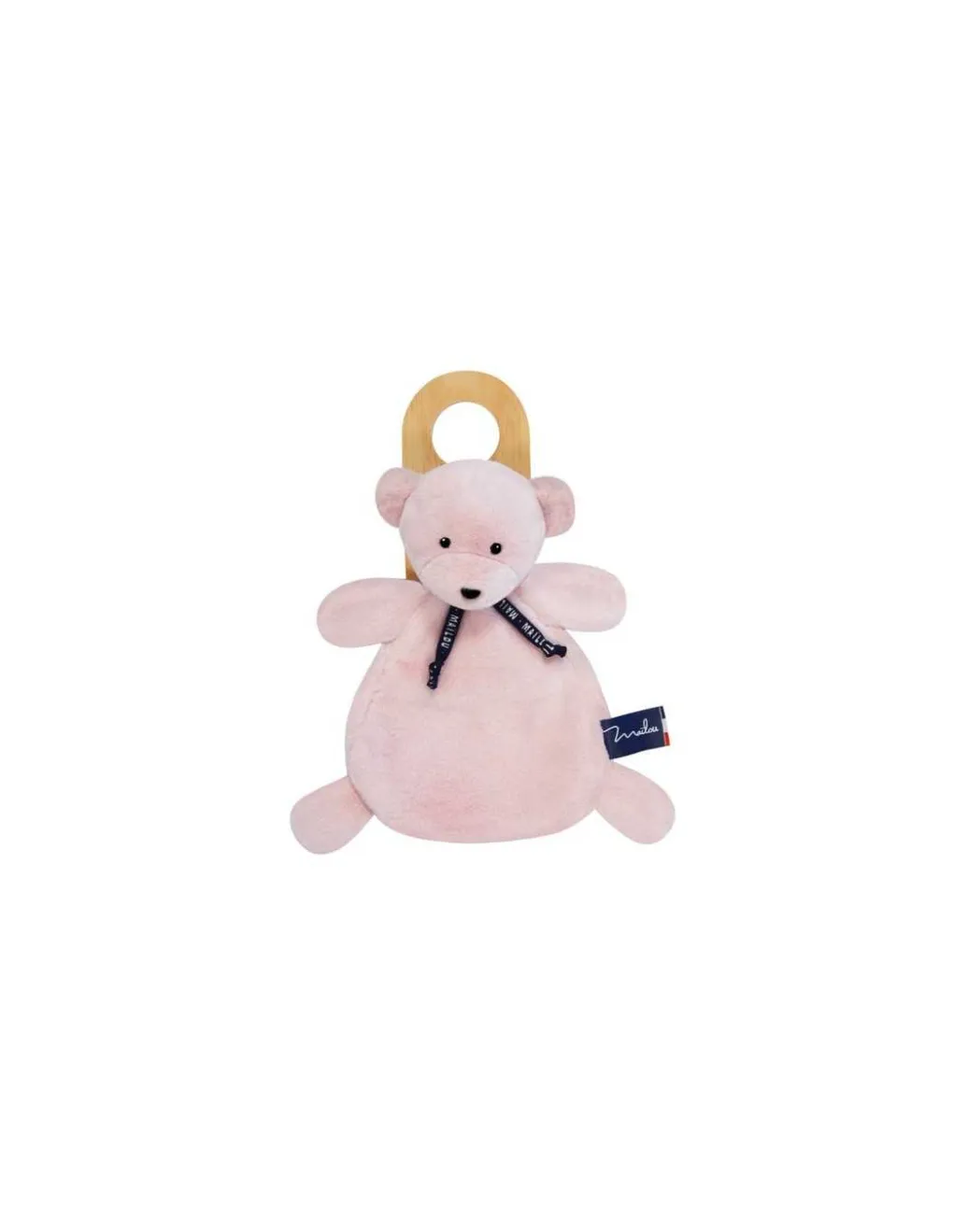 Mailou Tradition Doudou rose poudré ours Dorlotin - Maïlou Tradition Best