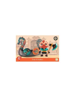 Djeco Drak & Drakkar Pirate Arty Toys - New