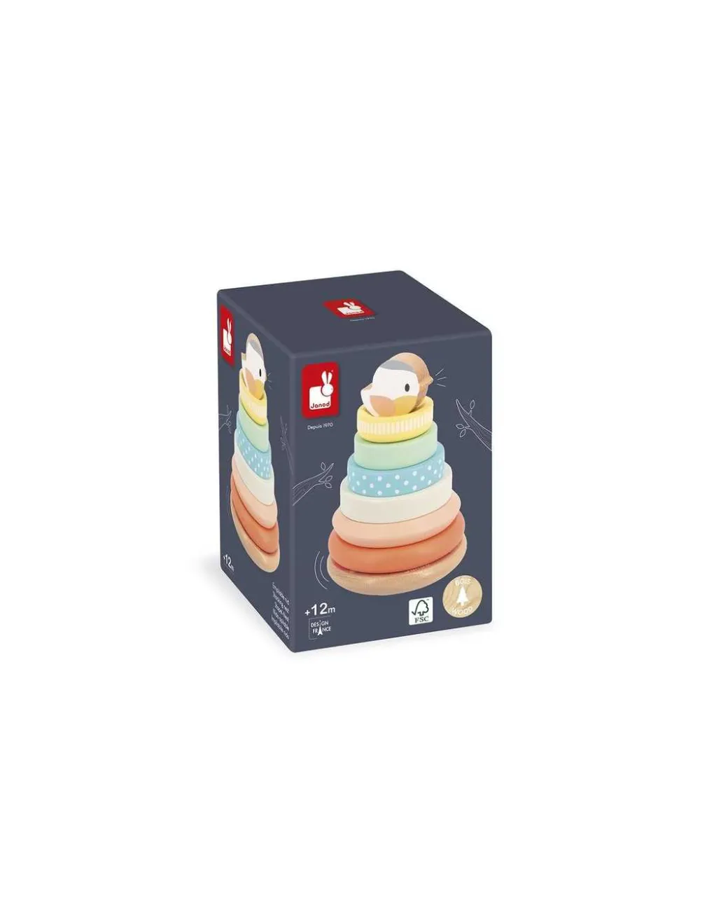 Janod Empilable nid Pure - Discount