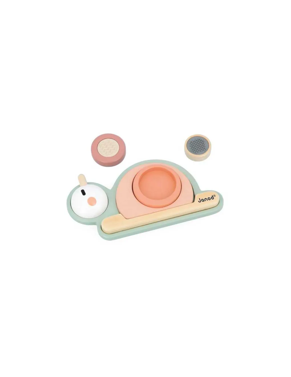 Janod Empilable sensoriel Escargot Sweet Cocoon - Discount