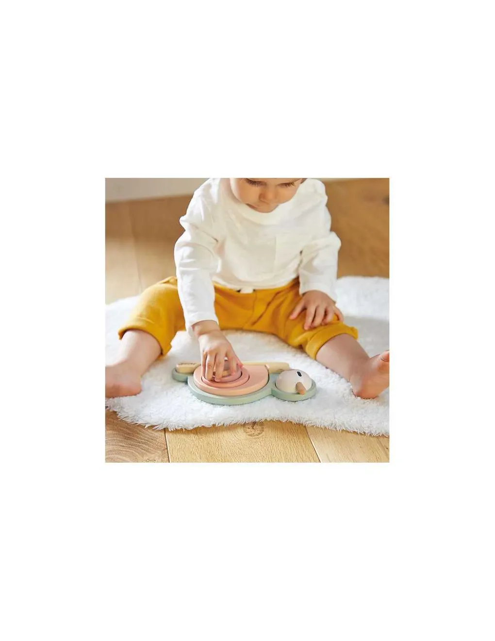 Janod Empilable sensoriel Escargot Sweet Cocoon - Discount