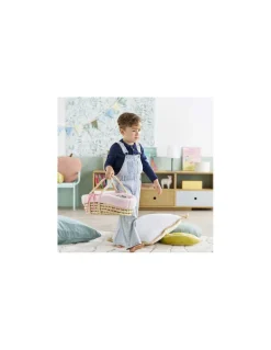 Corolle Ensemble couffin peluche rose - Best