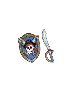 Great Pretenders Epée pirate Captaine Skully en mousse - Sale