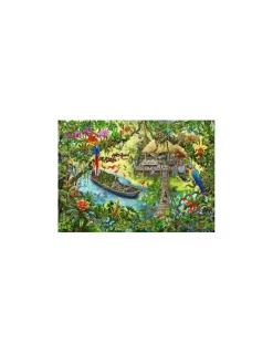 Ravensburger Escape puzzle Kids Un safari dans la jungle - Hot