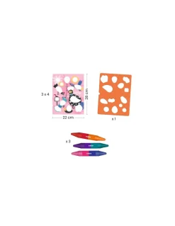 Djeco Fabuleux pochoirs Piou piou & co - Best