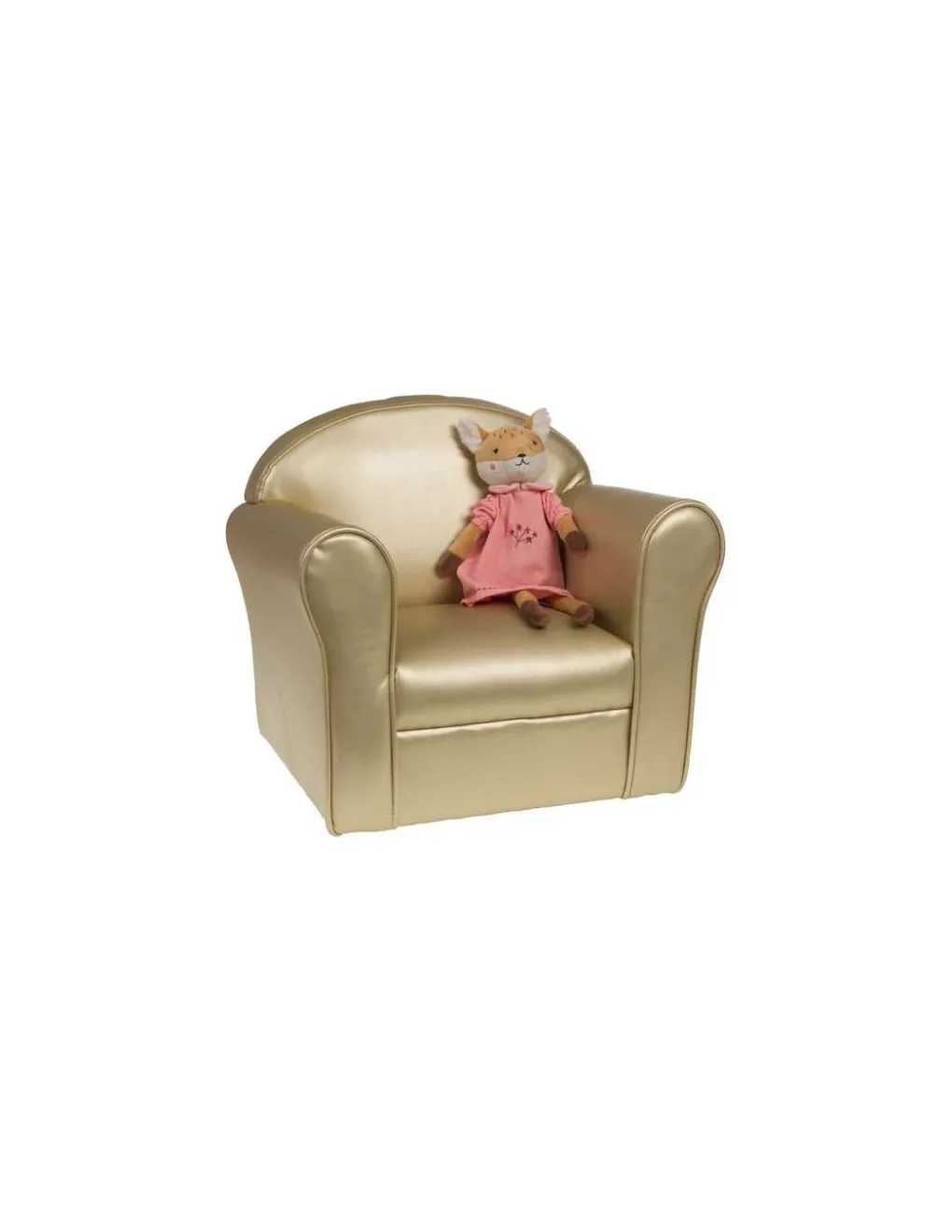 Amadeus Les Petits Fauteuil club enfant doré - Online