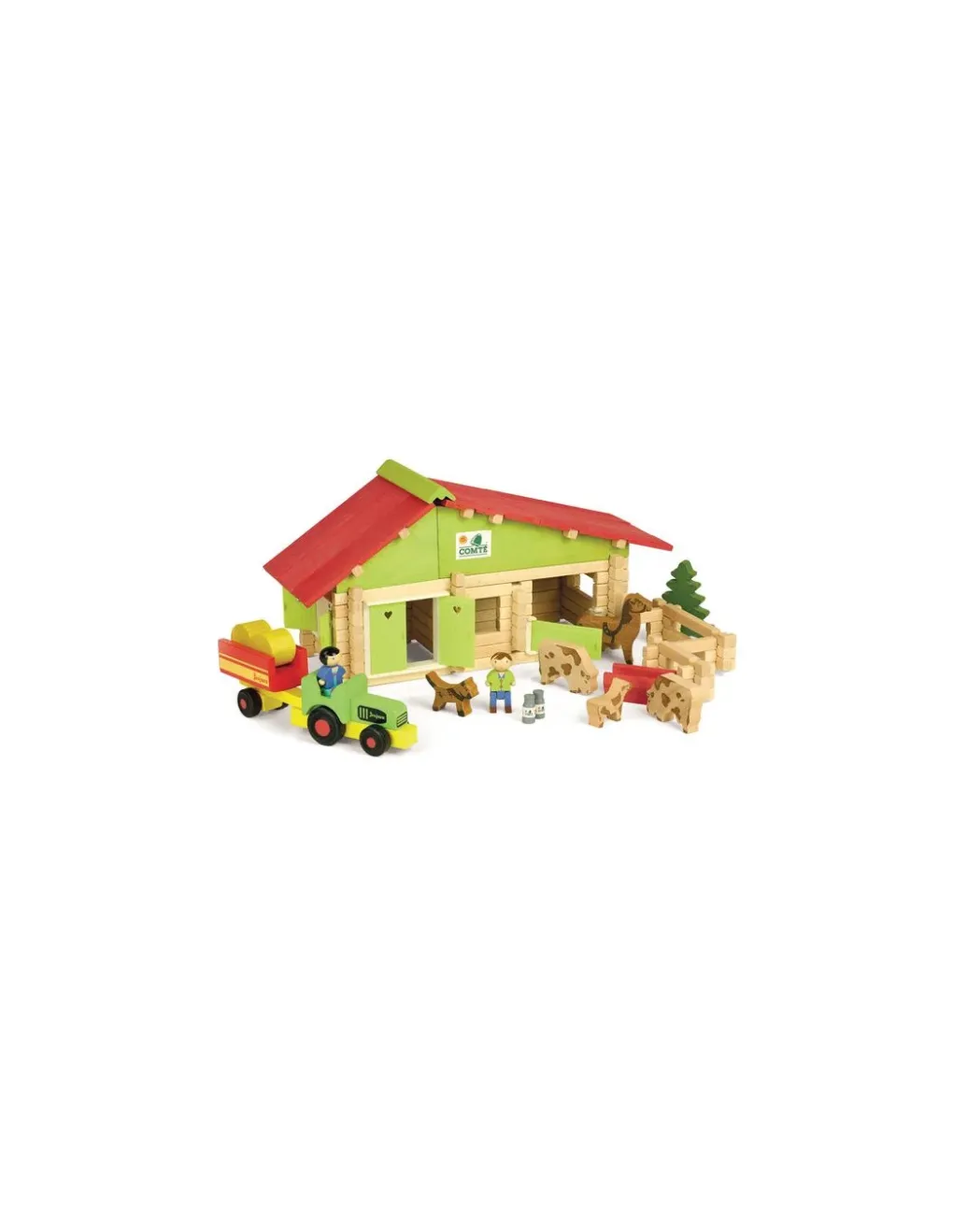 Jeujura Ferme en bois 140 pièces - Clearance