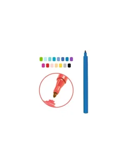 Djeco Feutres pointe fine Pacifique - Discount