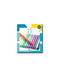 Djeco Feutres pointe fine Pacifique - Discount