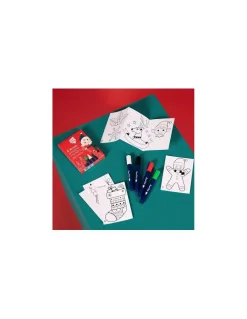 Super Petit Feutres pour vitres et motifs à reproduire Noël - Outlet