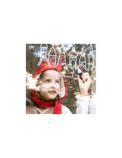 Super Petit Feutres pour vitres et motifs à reproduire Noël - Outlet