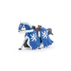 Papo Figurine Cheval du chevalier lion à la lance -