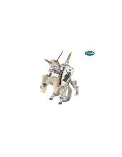 Papo Figurine cheval du maître des armes cimier licorne - Sale