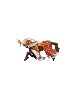 Papo Figurine cheval du maître des armes cimier cerf - Discount