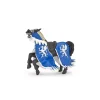 Papo Figurine cheval du roi au dragon bleu - Discount