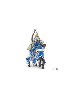 Papo Figurine cheval du roi au dragon bleu - Discount
