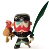 Djeco Figurine pirate Arty Toys Sam Parrot - New