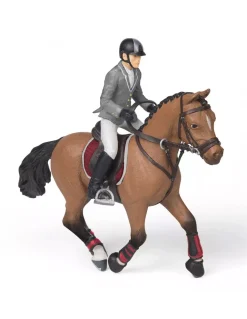 Papo Figurines cheval de concours et son cavalier - Hot