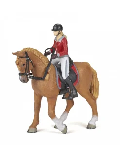 Papo Figurines cheval de promenade et sa cavalière - Online