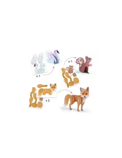 Djeco Fluffy box coffret 6 activités créatives - Online