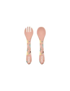 Sassi junior Fourchette et cuillère en silicone Slurpy le poulpe - Sassi New