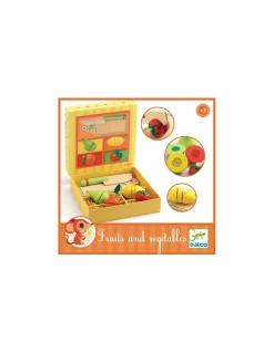 Djeco Fruits et légumes à découper - Outlet