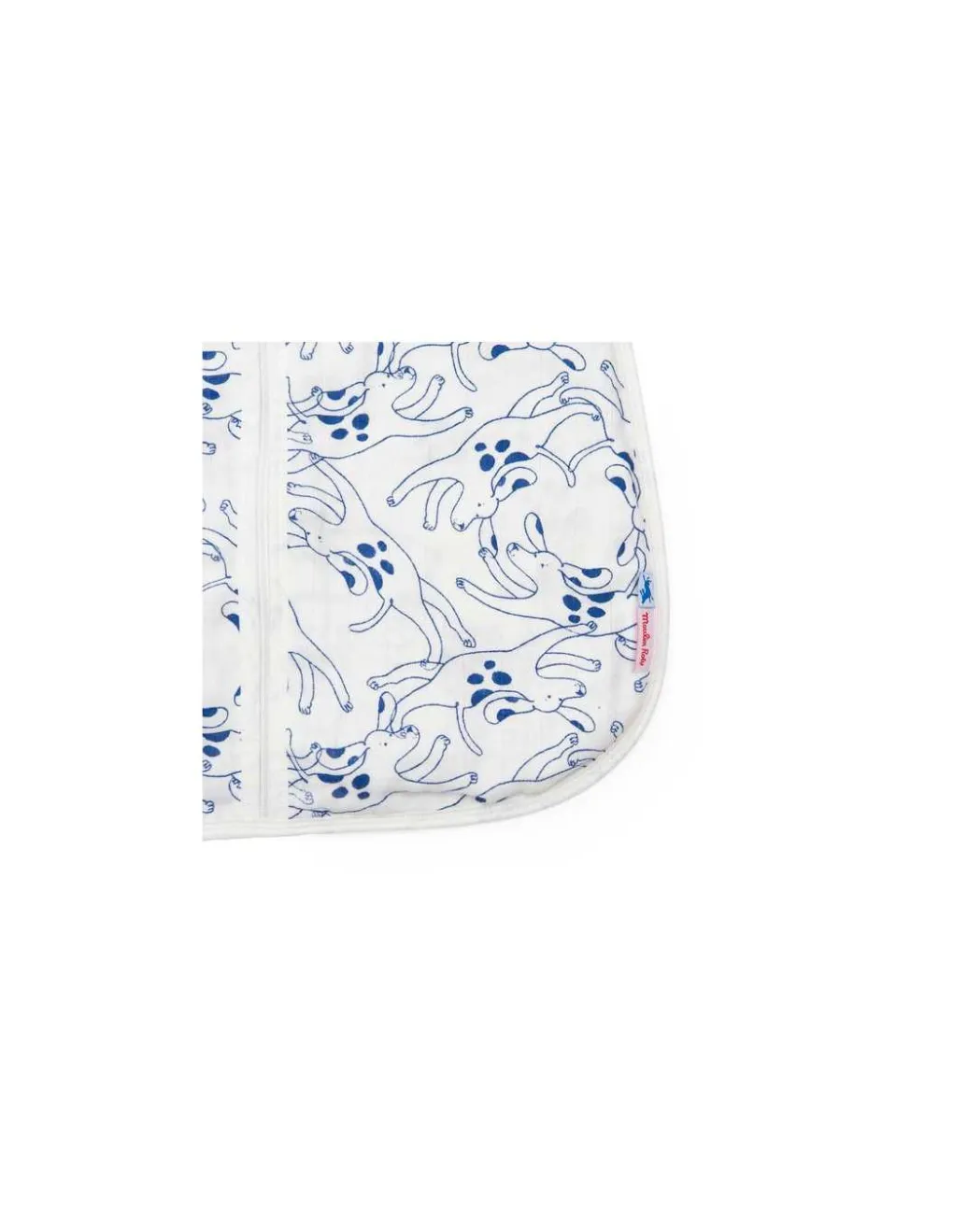 Moulin Roty Gigoteuse été chiens bleus 70 cm Puce & Pilou - Online