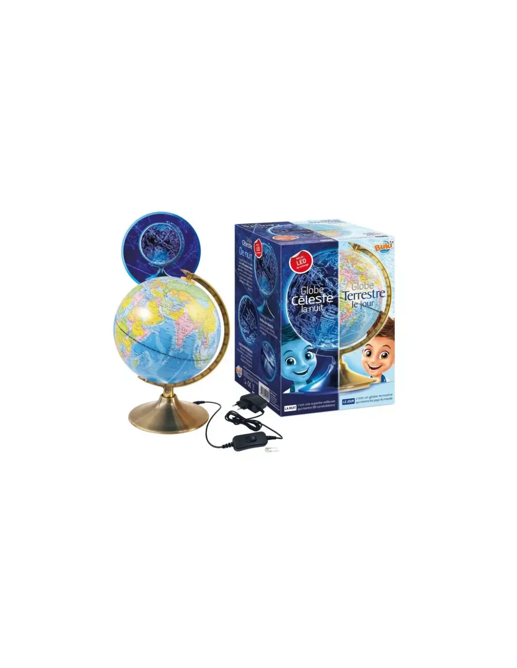 Buki France Globe jour et nuit - Buki Hot
