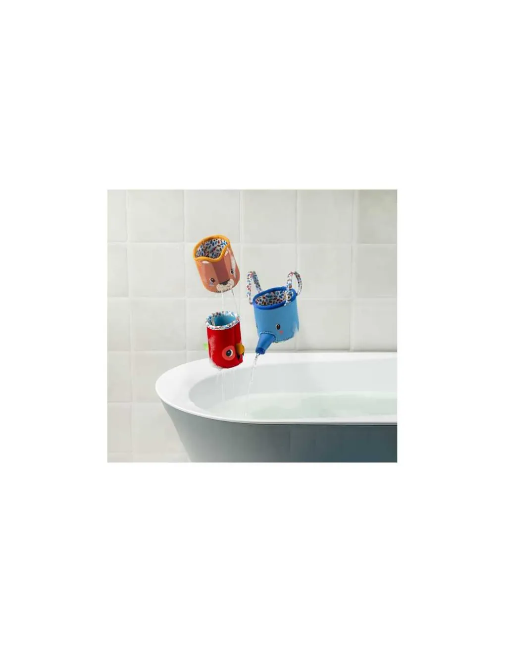 Lilliputiens Gobelets de bain Jack - Hot