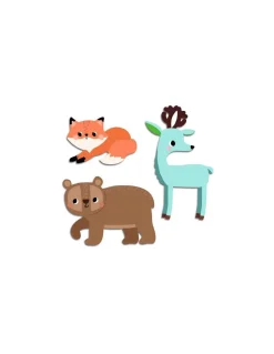 Djeco Gommettes Animaux de la forêt - Hot