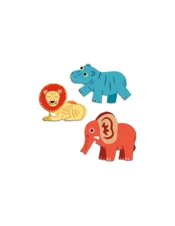 Djeco Gommettes Animaux de la savane - Discount