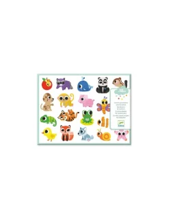 Djeco Gommettes bébés animaux -