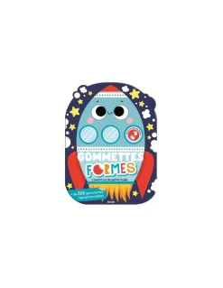 Auzou Gommettes formes L'aventure de petite fusée - Outlet